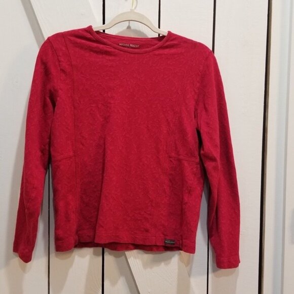 Woolrich red floral printed top size small - Picture 1 of 6